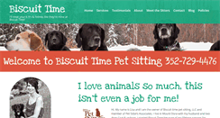 Desktop Screenshot of biscuittime.com